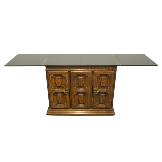 Drexel Heritage Drexel Heritage Marcay Collection Rustic Country French Style 38" Flip-Top Server Buffet 183-504 For Sale - Image 4 of 13