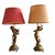 Gold French Gilt Bronze Putti Lamps by Aug. Moreau, 1890s, Set of 2 For Sale - Image 8 of 8