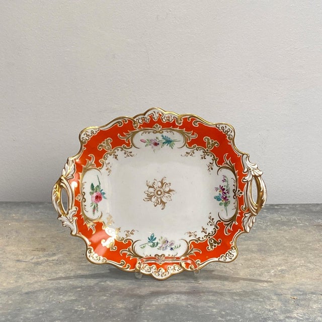 English Porcelain 2 Handled Dish For Sale In San Francisco - Image 6 of 6