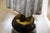 A highly detailed figurine in multi-patina finishes. Mounted on a solid absolute black marble base. Made after the design...
