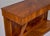 Italian Art Deco Three Drawer Walnut Console With Crotch Veneer For Sale - Image 10 of 12