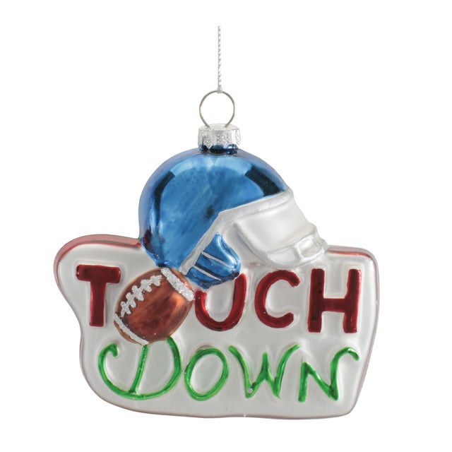 Contemporary Glass Sports Ornaments (Set of 12) For Sale - Image 3 of 5
