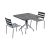 Early 21st Century 'Metro' Wrought Iron Outdoor Dining Set - 3 Pieces For Sale - Image 13 of 13