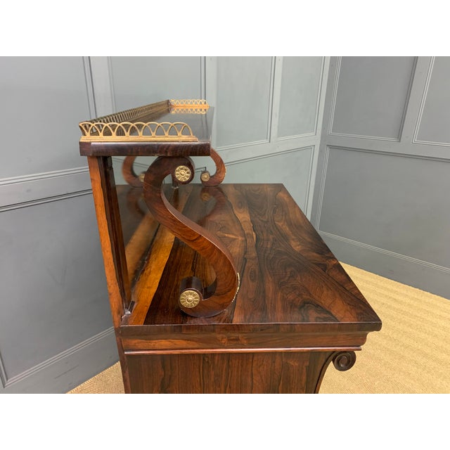 Antique Regency Rosewood Chiffonier, 1820 For Sale - Image 16 of 18