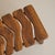 French Brutalist Olive Wood Coffee Table, 1960s For Sale In Chicago - Image 6 of 11