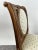 Vintage French Louis XVI Style Oak Side Chairs, Carved Cameo Back, Pair For Sale - Image 11 of 15