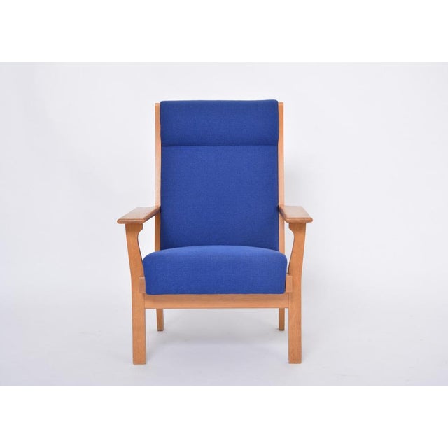 Mid-Century Danish Modern GE 181 a Chair attributed to Hans Wegner for Getama, 1970s For Sale - Image 4 of 14