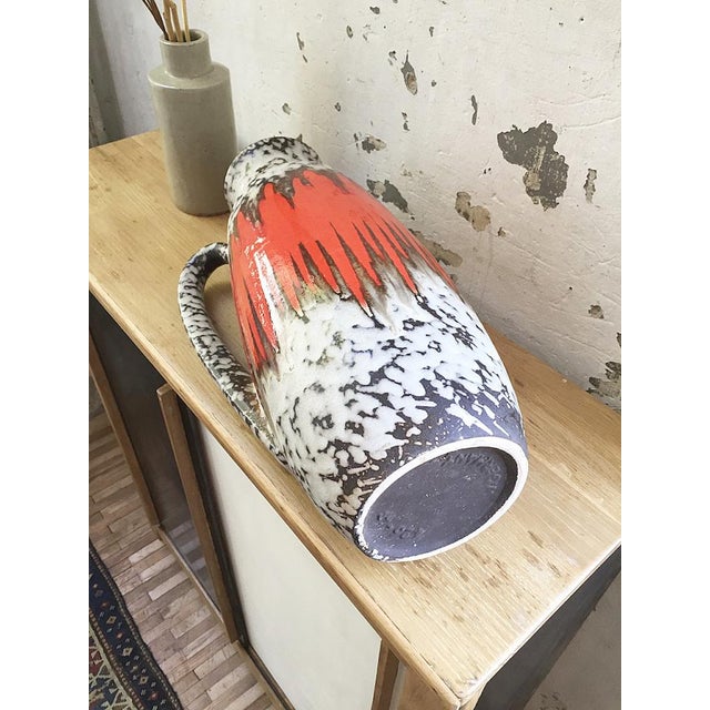 Fat Lava Grand Vase from Scheurich, 1950s For Sale - Image 9 of 17