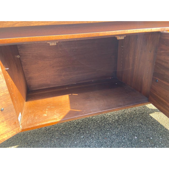 Mid-Century Modern Vintage Mid-Century Modern Credenza Storage File Cabinet by Alma Desk Company For Sale - Image 3 of 12
