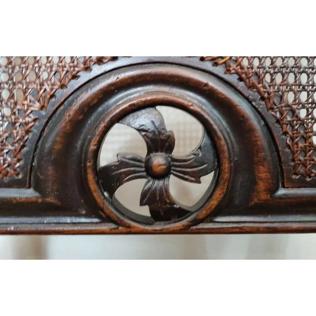 Set of Antique William and Mary Walnut Armchairs, 1600s For Sale - Image 10 of 13