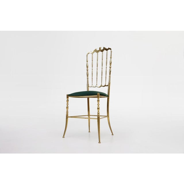 Forest Green Chiavari Chair from Giuseppe Gaetano Descalzi, Italy, 1970s For Sale - Image 8 of 12