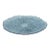Axel Icy Sapphire Glass Plates, Set of 6, 11" For Sale