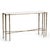Luna Stone & Bronze Console Table For Sale In Los Angeles - Image 6 of 10