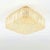 Mid-century amber/champagne bubble glass ceiling mount fixture by Helena Tynell for Limburg (Germany, 1970s). Amber bubble...