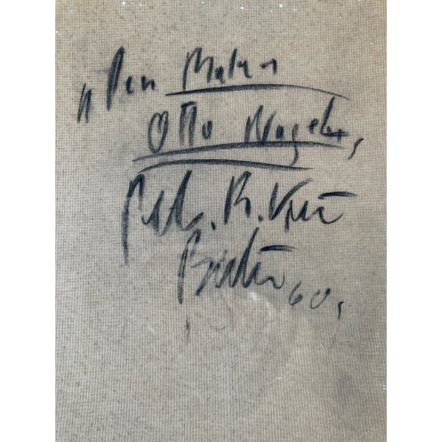 1964 Titled Original Peter Keil Painting For Sale - Image 12 of 12