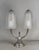 Metal Georges Leleu - French Art Deco 1930s Twin Branch Table Lamp - A Pair For Sale - Image 7 of 11