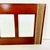 1980s 1980s Vintage Boho Chic Arts & Crafts Mahogany Dual Photo Wall Picture Frame. For Sale - Image 5 of 8