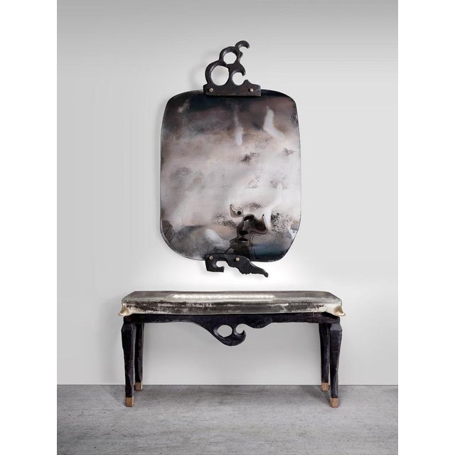 Carampana console table by vetralia designed by giovanni luca ferreri dimensions: w 170 x d 50 x h 80 cm materials:...