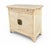 Hollywood Regency Henredon Vintage Hollywood Regency Faux Goatskin Server Bar Cabinet For Sale - Image 3 of 9