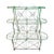 Antique Victorian Wire Plant Stand – Three Tier Garden Shelf With Original Green Paint For Sale