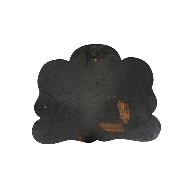 European Painted Wood Coat of Arms For Sale In Boston - Image 6 of 6