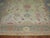 Textile Vintage Inspired Wool Oushak rug no.8767 For Sale - Image 7 of 7