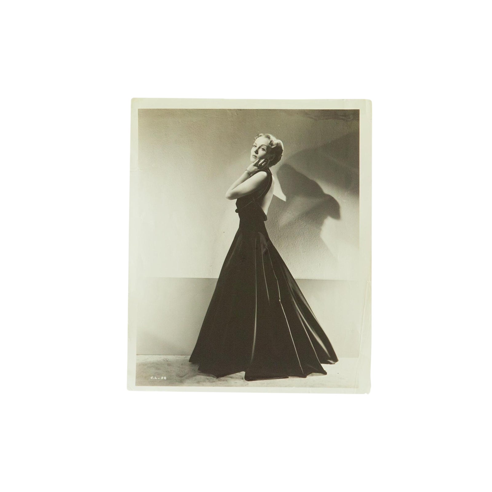 Vintage Carole Lombard Photograph Russell Birdwell