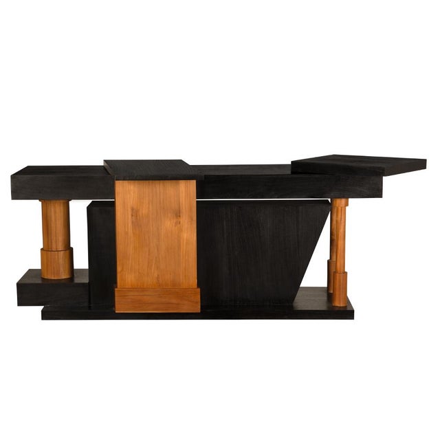 Mid-Century Modern NOIR Fleming Console For Sale - Image 3 of 10