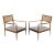 Pair of Vintage Mid-Century Armchairs by Carlos Milan For Sale