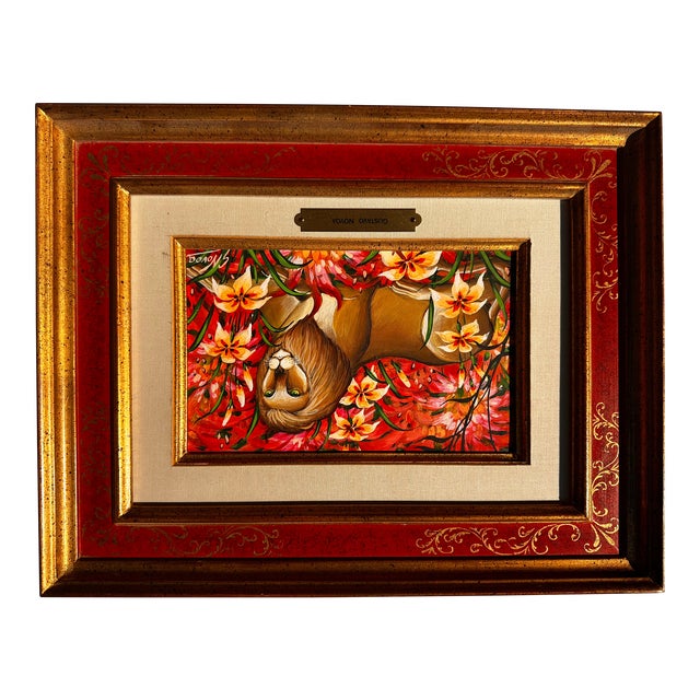 Stunning Painting by Gustavo Novoa, Titled Simply: “His”. For Sale