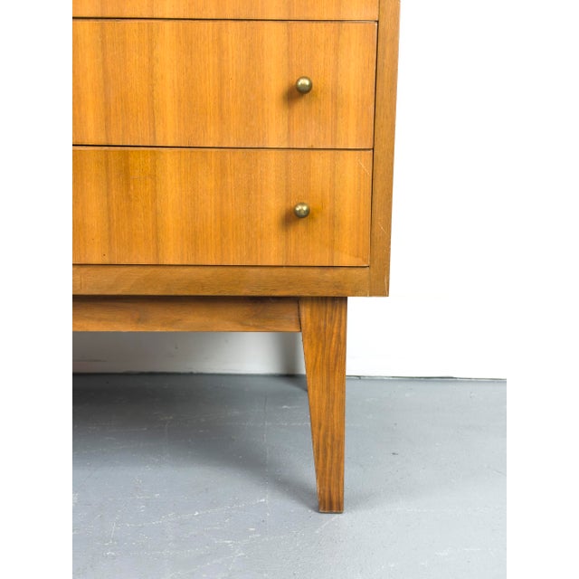 Wood Mid-Century Walnut Sideboard by Georg Satink for WW Möbel, 1950s For Sale - Image 7 of 18