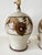 1970s Hand Thrown Stoneware Lamps With Floral Motif - a Pairf For Sale - Image 14 of 15
