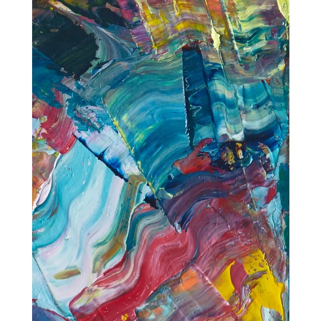 Inspired by clouds, exploring movement through colour. Vibrant bright colours are favoured in the palettes of these works,...
