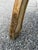 Mid 20th Century Italian Distressed Carved-Wood Curule Stool W/ Versace Pattern Seat Cushion For Sale - Image 9 of 15