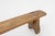 Rustic Low Bench in Wood, France, 1850s For Sale - Image 6 of 11