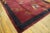 1920s Red Wine Classic Floral Vase Antique Chinese Art Deco Carpet 9'2" X 11'10" Knotted Pile Wool Rug For Sale - Image 4 of 13