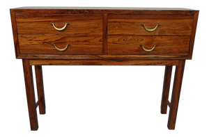 Small Rosewood Chest of Drawers from Ole Wanscher, Denmark, 1940s