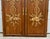 Vintage Hollywood Regency Carved Gilded Wood Doors Pair Louis XVI Neoclassical For Sale - Image 10 of 15