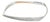 Tiffany & Co., Frank Ghery Torque 18k White Gold and Diamond Bangle Bracelet For Sale