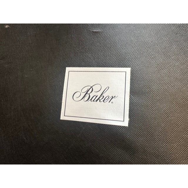 Oval X Barbara Barry Dining Chairs for Baker -Set of 8 For Sale - Image 16 of 16