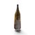 Glass Gertrud and Otto Natzler Mid Century Dark Cat's Eye Reduction Fired Glaze Cylindrical Tall Bottle For Sale - Image 7 of 8