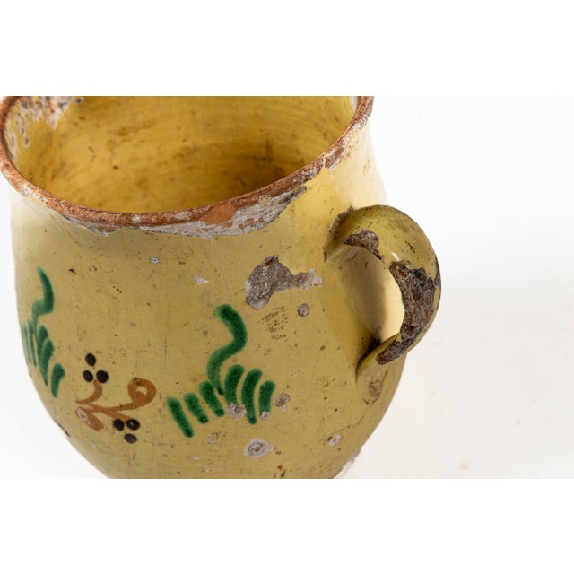 Ceramic Antique Savoyard Pitcher, France, Late 19th Century For Sale - Image 7 of 8
