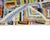 Vibrant Multicolor Hand-Knotted Wool Runner | 13'0" X 2'10" | One of a Kind For Sale - Image 6 of 9