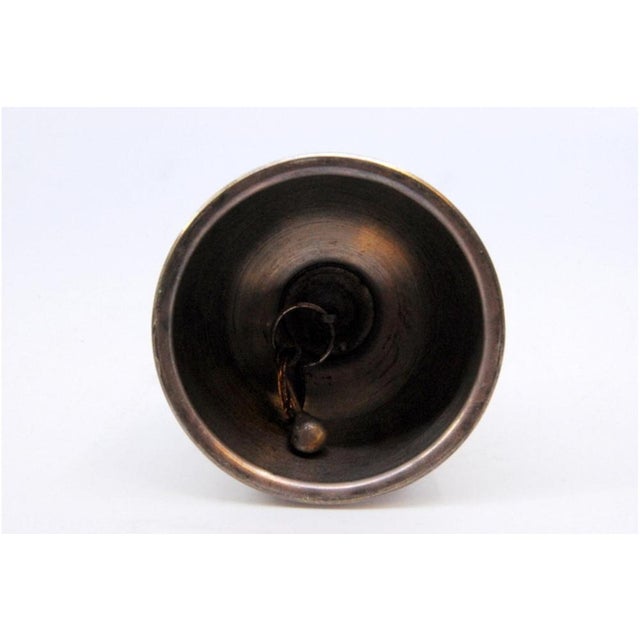 Silver Bell with Friezes Around the Edge For Sale - Image 5 of 9