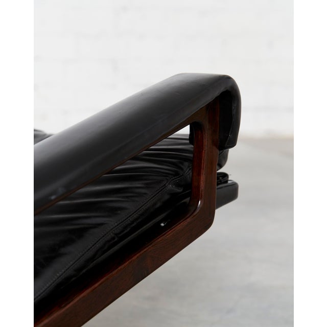 Set of Vintage Lounge Chair and Ottoman by André Vandenbeuck for Strässle For Sale - Image 10 of 18