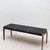 R & Y Augousti Bench in Black Shagreen With Bronze Patina Brass Detail by R&y Augousti For Sale - Image 4 of 9