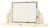 Large Art Deco Photo Frame in Marble and Glass with Mirrored Border, 1930s For Sale