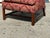 Pair of Chippendale Style Straight-Leg Fireside Wingback Chairs For Sale - Image 9 of 12