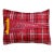 Virginia Vintage Pennant on New Woven Fabric Throw Pillow For Sale