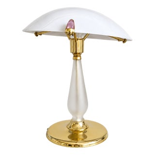Mid-Century Modern Mushroom Glass Table Lamp by Aureliano Toso, 1970s For Sale